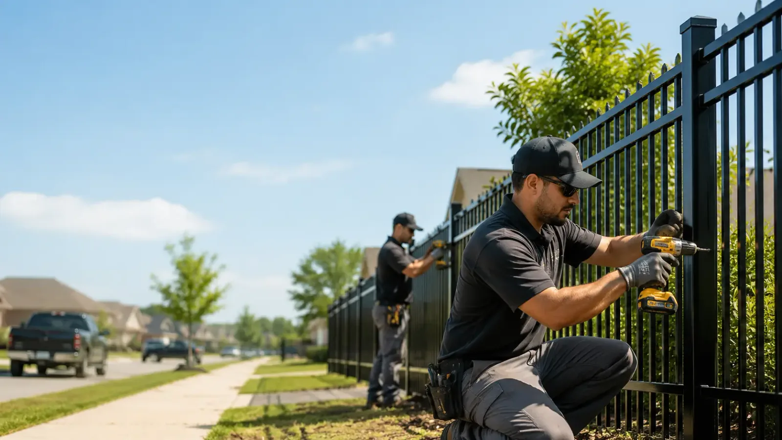 Metal Fence Installation in Ryan, OK